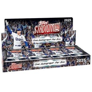 2025 Topps Stadium Club Baseball - Hobby Box Sealed